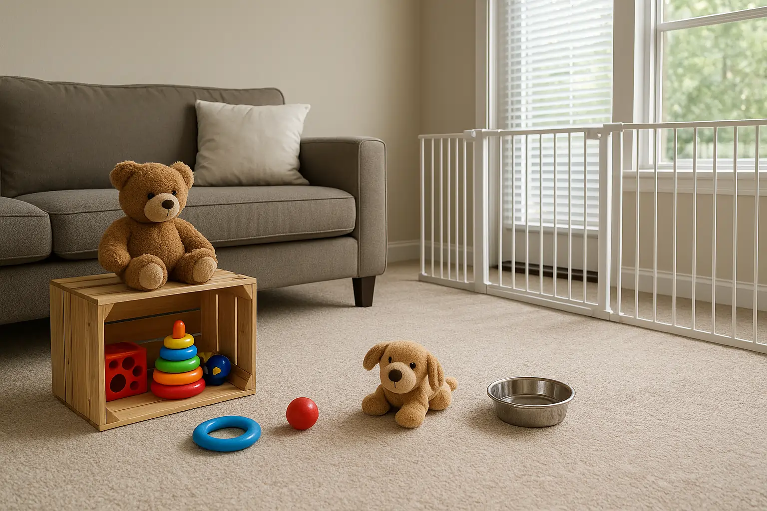safe-getting-a-puppy-friendly-home-setup-with-crate-toys-and-food-bowls