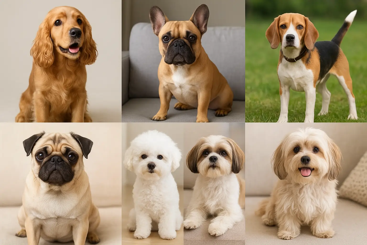 top-7-small-dog-breeds-for-families-including-cocker-spaniel-french-bulldog-beagle-pug-bichon-frise-shih-tzu-and-havanese