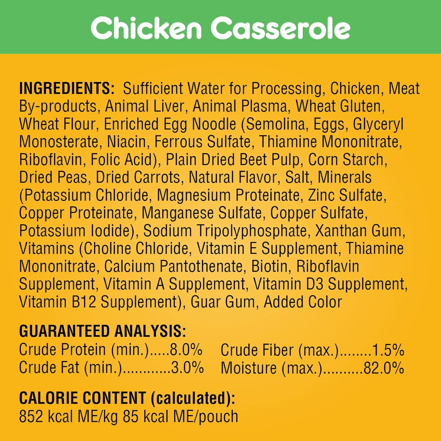 Choice Cuts in Gravy Adult Soft Wet Dog Food 18-Count Chicken Casserole Variety Pack, 3.5 Oz Pouches (Pack of 2) - Image 6