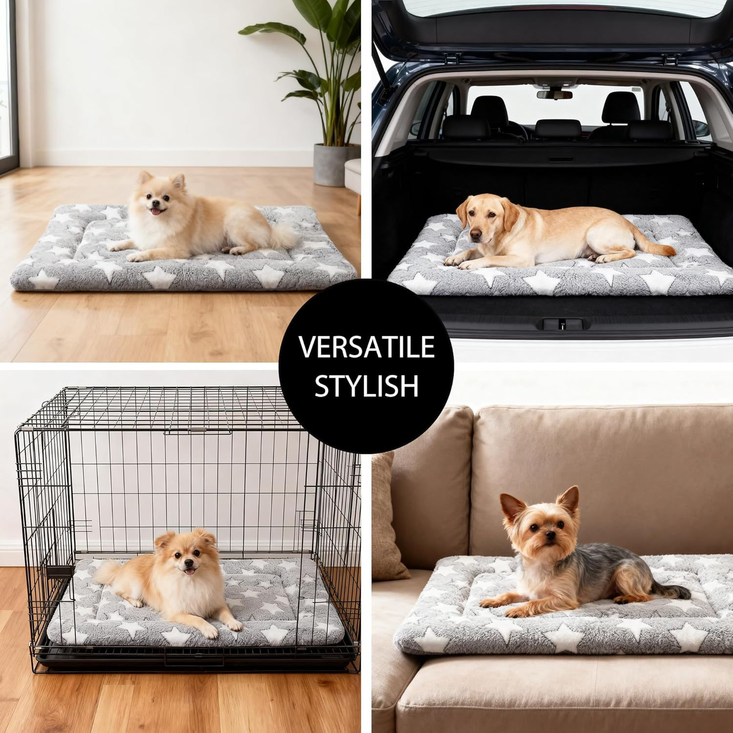 Dog Bed Mat – Soft & Comfortable Dog Kennel Pad for Crate – Durable Crate Bed & Mat for Dogs & Cats – Ideal for Crate, Kennel, and Home Use - Image 7