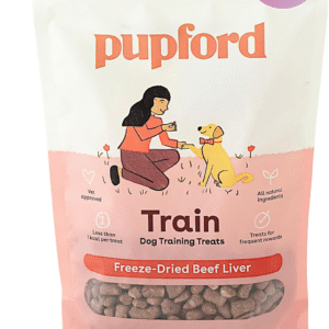 Freeze Dried Training Treats for Dogs & Puppies, 475+ Three Ingredient Bites (Beef Liver, 4 Oz)