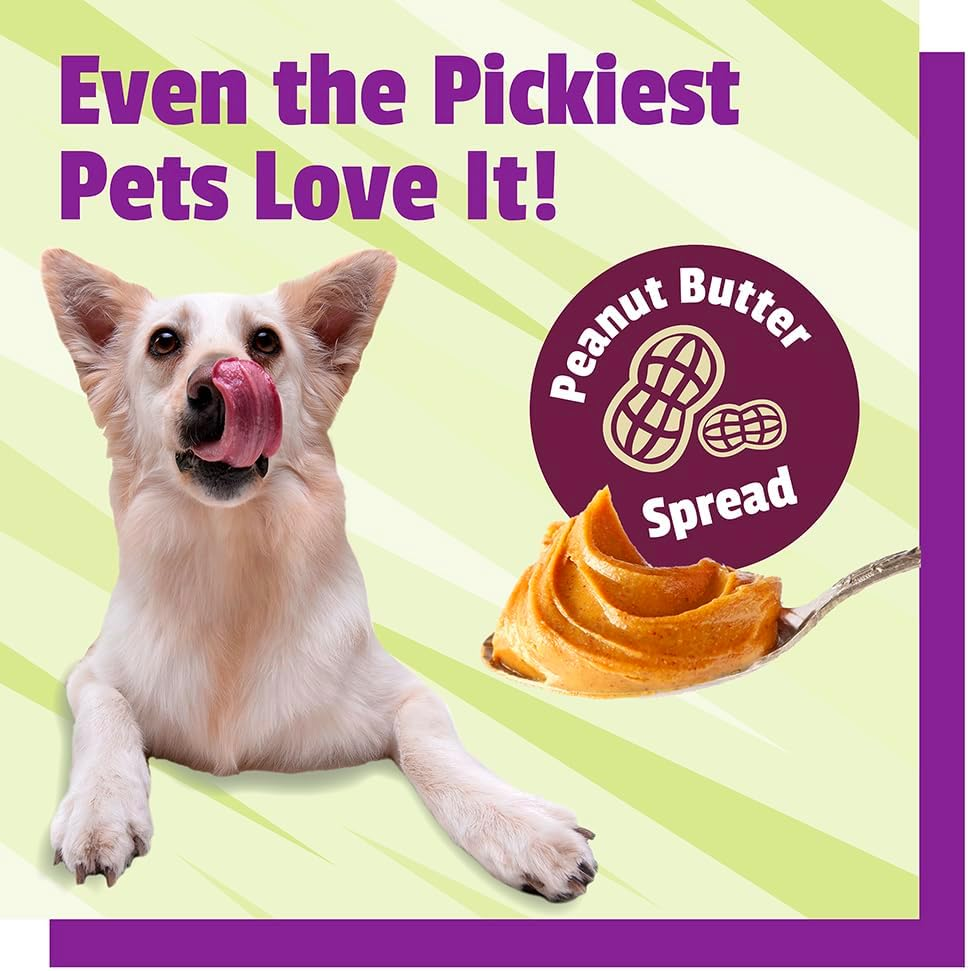 Busybutter Easy Squeeze Calming Peanut Butter for Dogs, 6 Pouches - Great for Treats, Lick Mats, Training, Calming, and Occupier Toys - Image 7