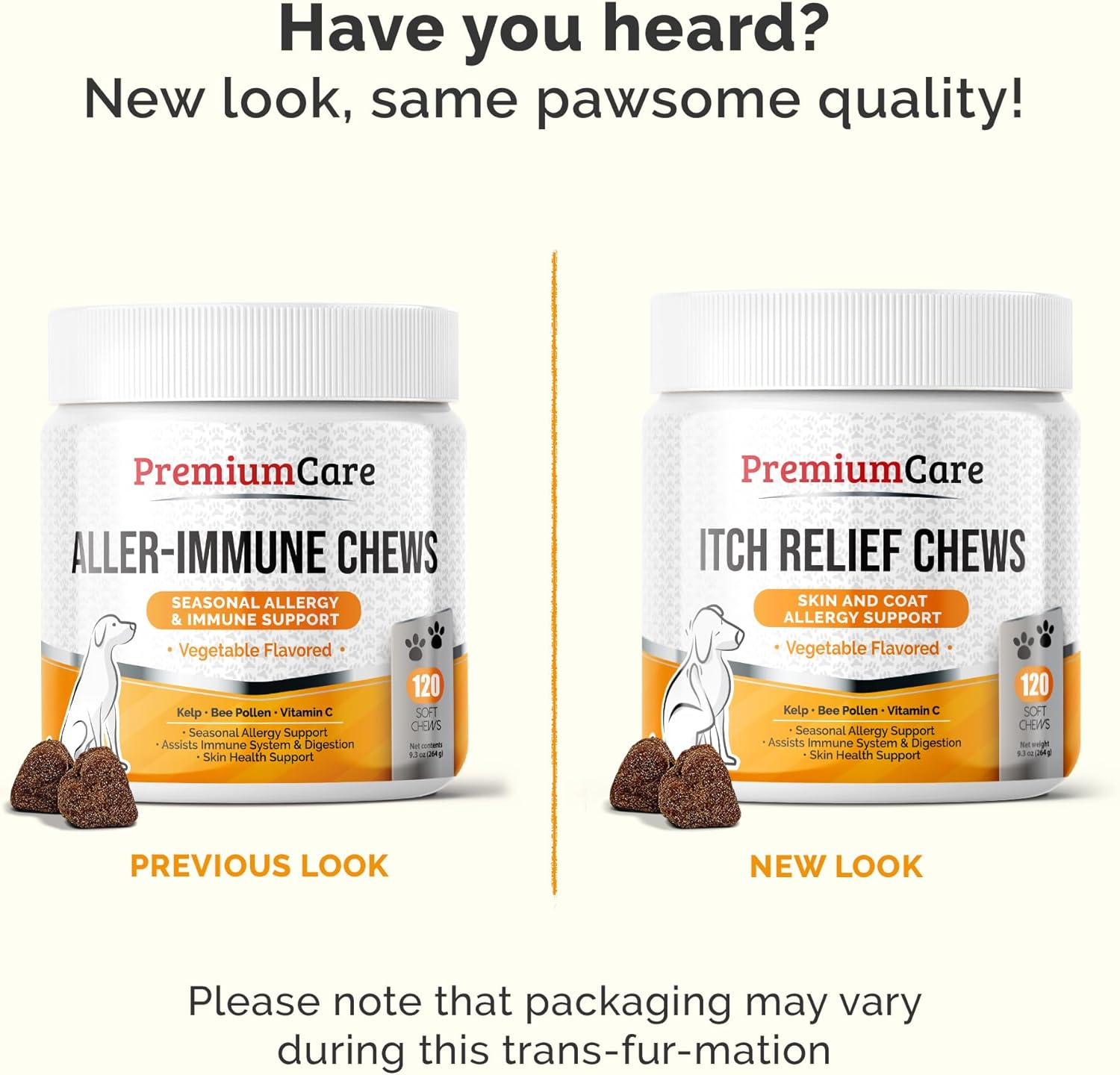 Itch Relief for Dogs - 120 Allergy Chews for Dogs - anti Itch Seasonal Support for Pets Itchy Skin Relief Skin Health Support with Colostrum, Vitamin C, Omega and Bee Pollen - Image 7