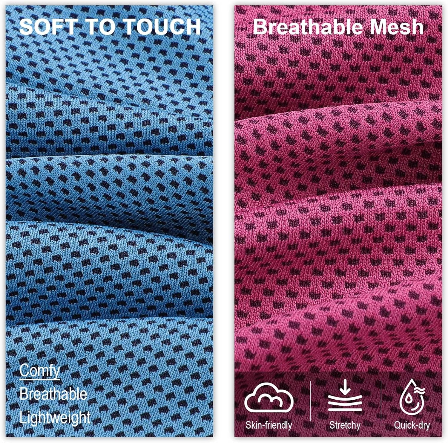 2 Pack Dog Shirts for Small Dogs Girl Boy Sun Protection Quick Dry Vest Summer Dog Clothes Soft Breathable Lightweight Tank Top Cooling Tee Tshirts Cats Sleeveless Outfit - Image 5