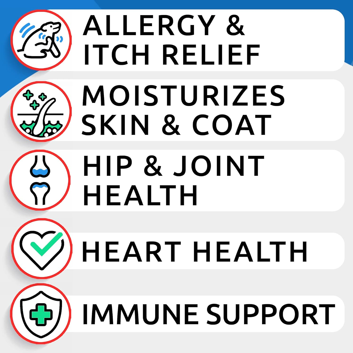 Omega 3 for Dogs - 180 Fish Oil Treats for Dog Shedding, Skin Allergy Chews, Itch Relief, Hot Spots Treatment - Joint Health - Skin and Coat Supplement - EPA & DHA Fatty Acids - Salmon Oil - Image 8