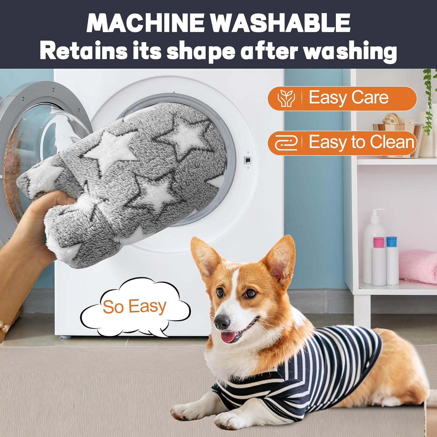 Dog Bed Mat – Soft & Comfortable Dog Kennel Pad for Crate – Durable Crate Bed & Mat for Dogs & Cats – Ideal for Crate, Kennel, and Home Use - Image 6