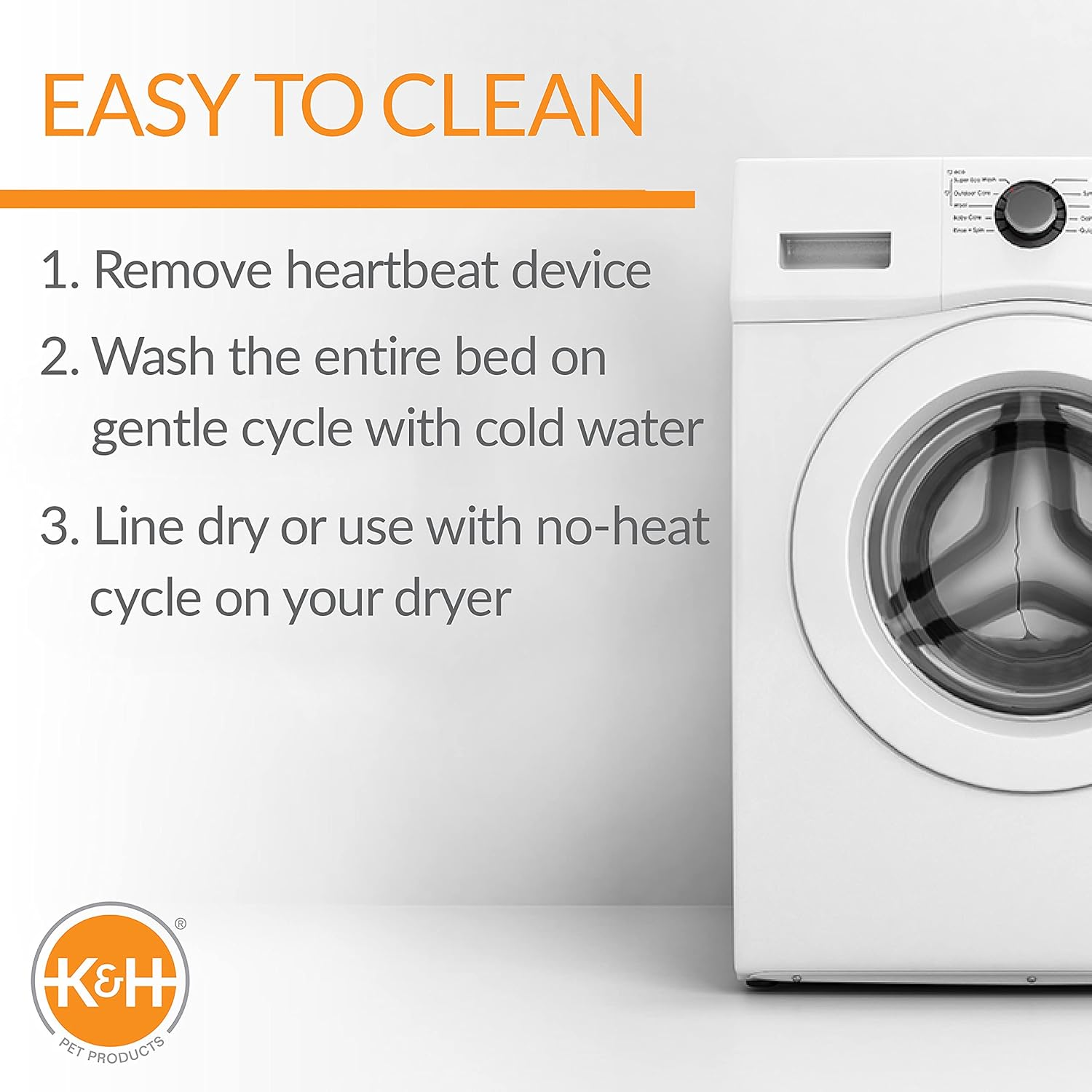 Mother’S Heartbeat Puppy Crate Pad Gray Fleece Medium/Large Breed Beat 21 X 31 Inches - Image 8