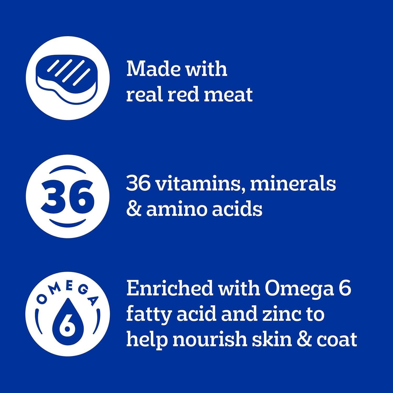 High Protein Adult Dry Dog Food, Beef and Lamb Flavor, 18 Lb. Bag - Image 4