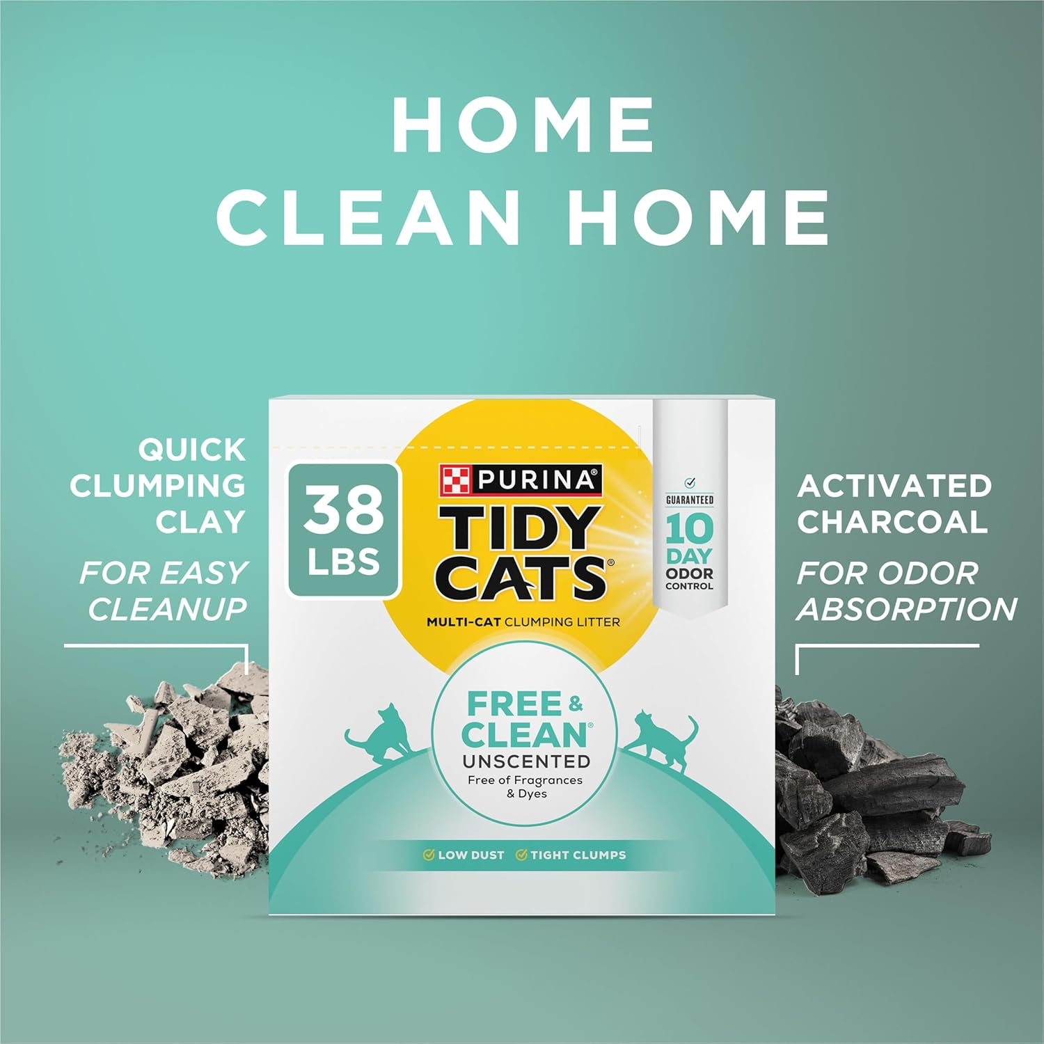 Purina Free and Clean Unscented Cat Litter - 38 Lb. Box - Image 10