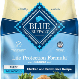 Life Protection Formula Puppy Dry Dog Food with DHA and ARA, Made with Natural Ingredients, Chicken & Brown Rice Recipe, 15-Lb Bag