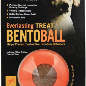 Everlasting Treat Bento Ball Tough Dog Chew Toy Medium