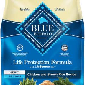 Life Protection Formula Adult Dry Dog Food, Helps Build and Maintain Strong Muscles, Made with Natural Ingredients, Chicken & Brown Rice Recipe, 34-Lb. Bag