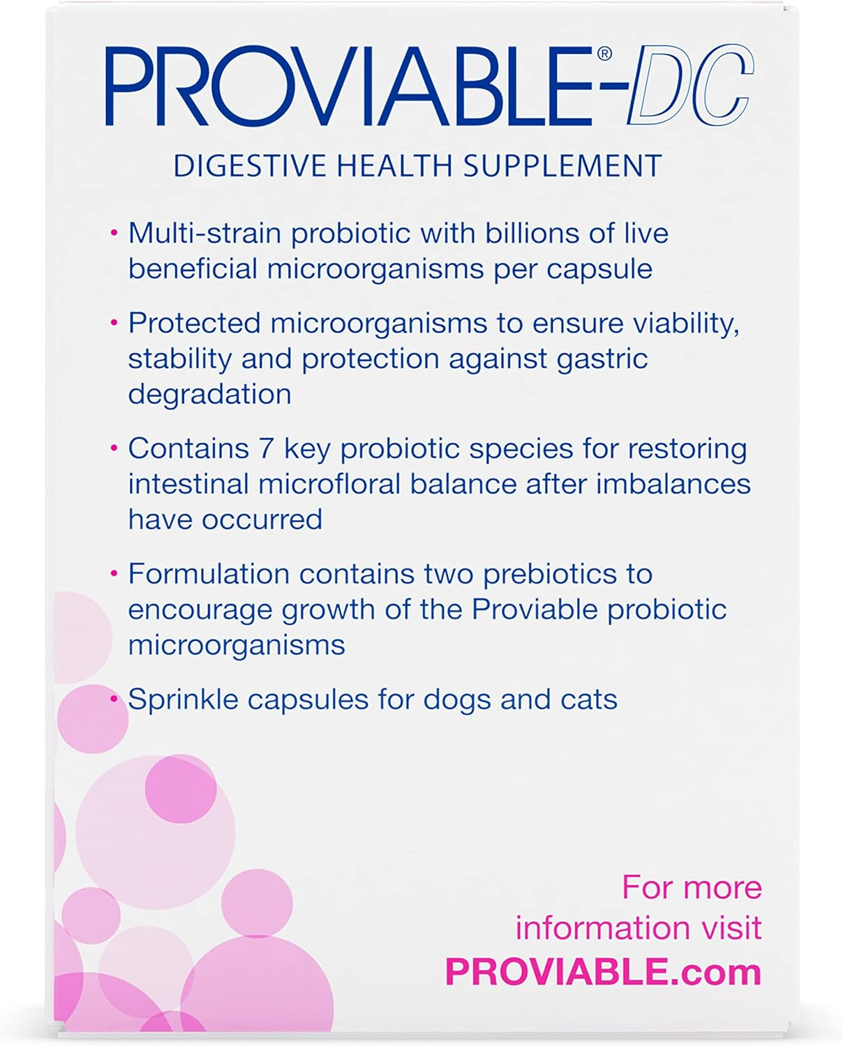 30 Count Proviable Health Supplement for Cats and Dogs (PROVDC30) - Image 4