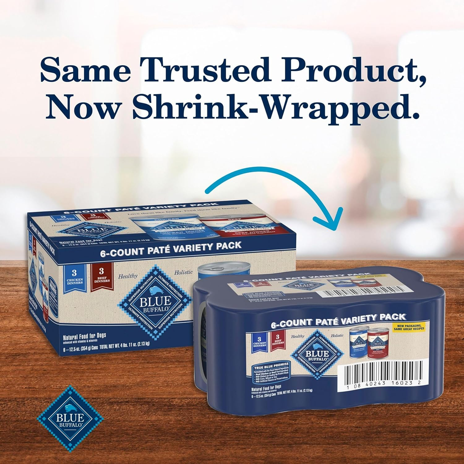 Homestyle Recipe Adult Wet Dog Food, Made with Natural Ingredients, Chicken and Beef Dinner Variety Pack, 12.5-Oz Cans (6 Count, 3 of Each) - Image 3