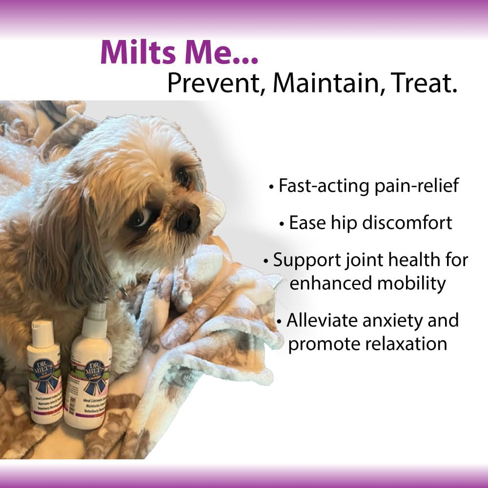 Dog Hip and Joint Pain Relief Spray and Gel, Topical Magnesium Sulfate & Arnica Ointment. Reduces Inflammation, Lessens Tenderness and Alleviates Nervousness. 1-2Oz Gel - Image 3