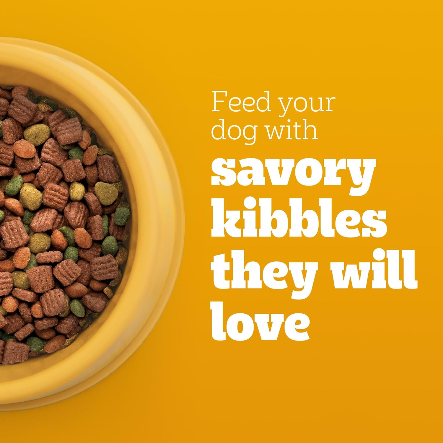 High Protein Adult Dry Dog Food, Beef and Lamb Flavor, 18 Lb. Bag - Image 9