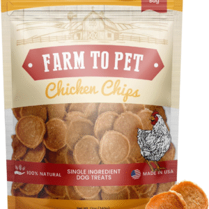 - Dog Training Treats - Chicken Chips, Single Ingredient - 12 Oz, Lean, All Natural, Healthy Dog Treats for Small, Medium, Large Breeds, & Puppies, Made in USA