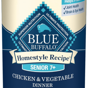 Homestyle Recipe Senior Wet Dog Food, Made with Natural Ingredients, Chicken Dinner with Garden Vegetables, 12.5-Oz Cans (12 Count)