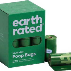 Poop Bags for Dogs, Guaranteed Leak Proof and Extra Thick Waste Bag Refill Rolls, Lavender Scented, 270 Bags