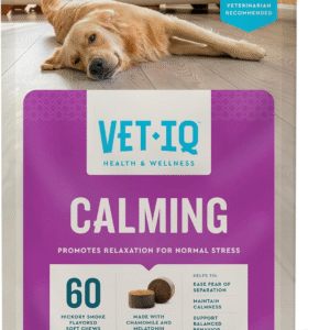 Calming Support Supplement for Dogs, Calming Chews Help Manage Stress and Promote Relaxation, Anxiety Relief for Dogs, Made in the USA, 60 Count