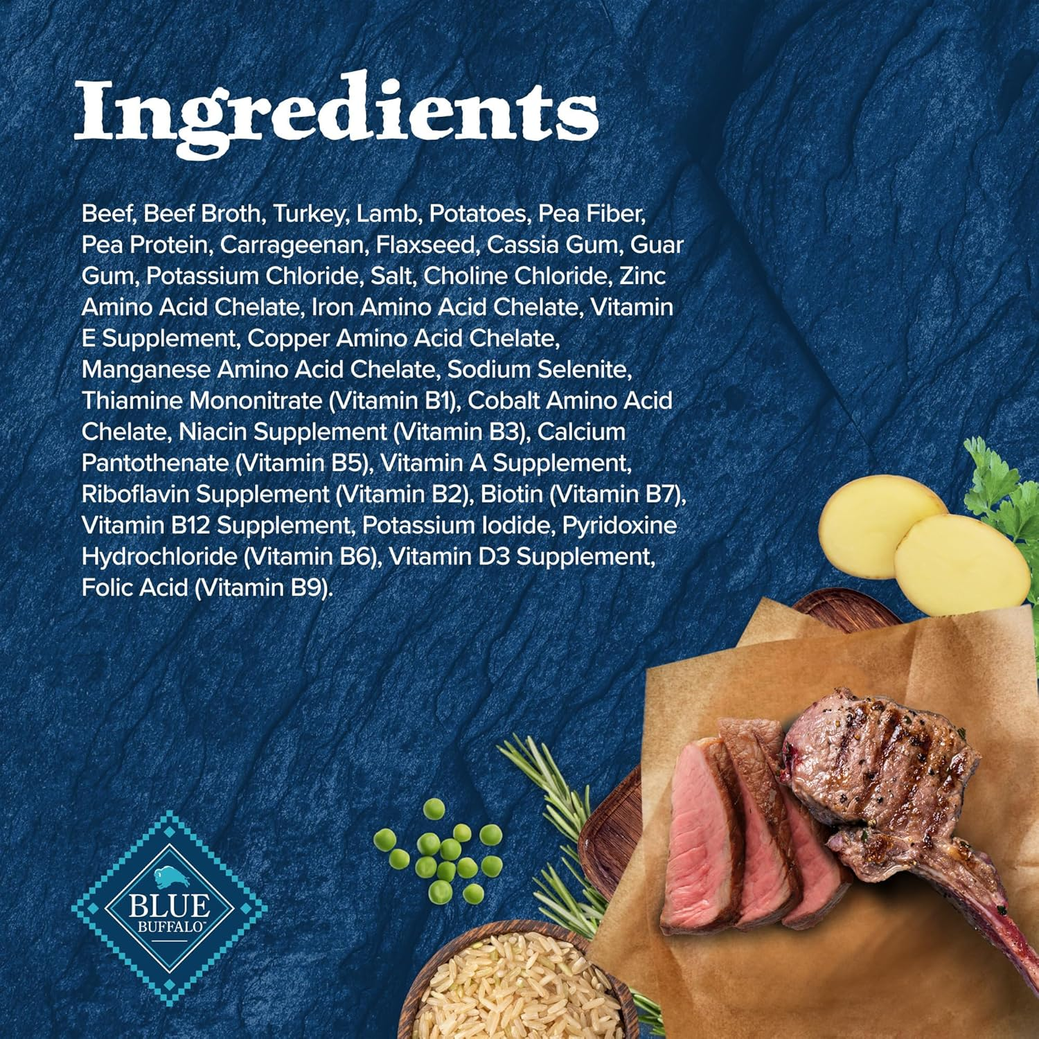 Wilderness Rocky Mountain Recipe Senior Wet Dog Food, High-Protein & Grain-Free, Made with Natural Ingredients, Red Meat Recipe, 12.5-Oz. Cans (12 Count) - Image 5