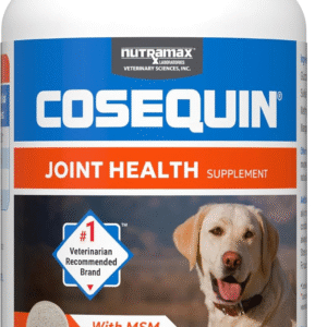 Cosequin for Dogs Joint Health Supplement, Contains Glucosamine for Dogs, plus Chondroitin and MSM, Supports Healthy Joints, for All Breeds and Sizes, Chewable Tablets, 132 Count
