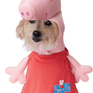 Peppa Pig Dog Costume, Small, Pink