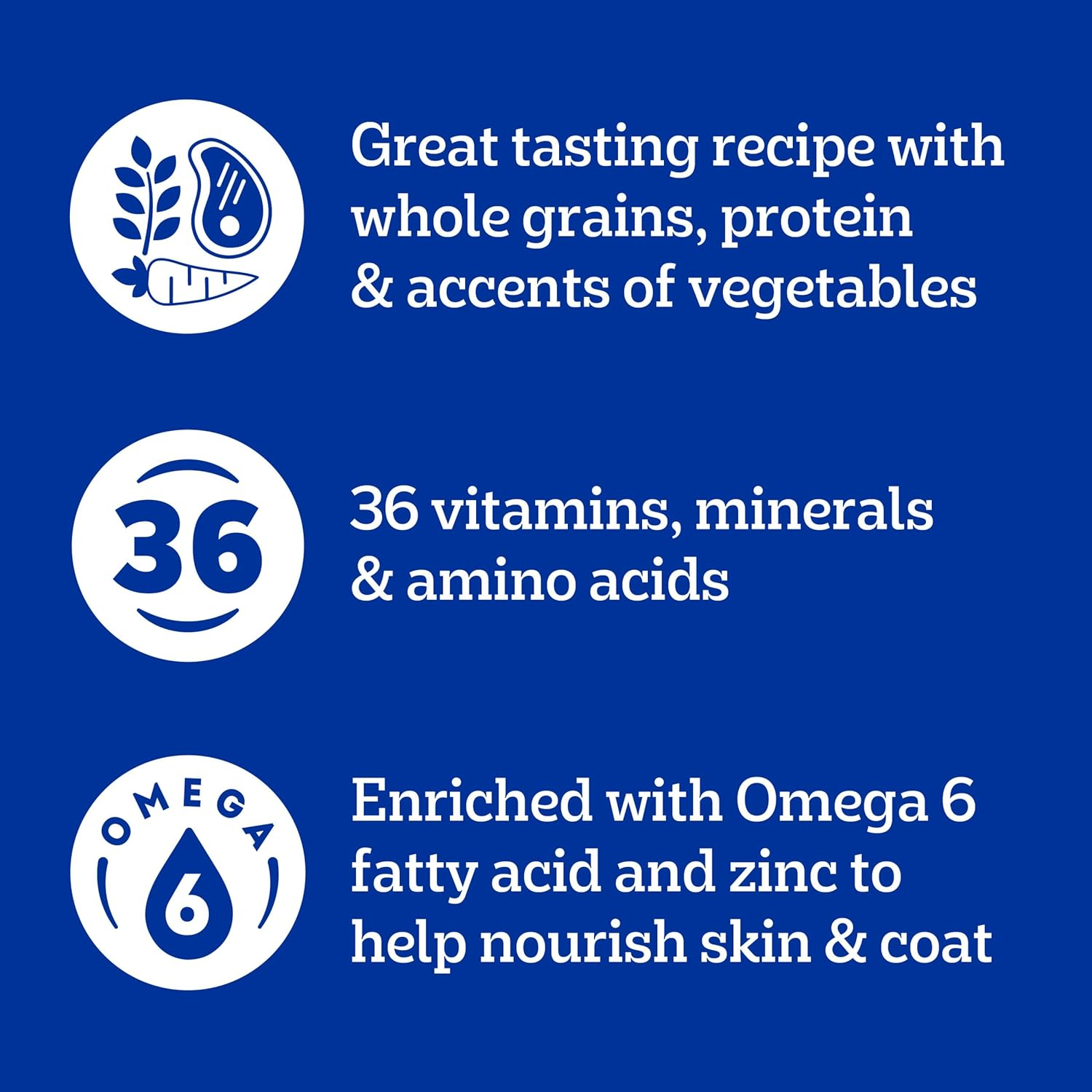 Complete Nutrition Adult Dry Dog Food, Grilled Steak & Vegetable Flavor, 18 Lb. Bag - Image 4