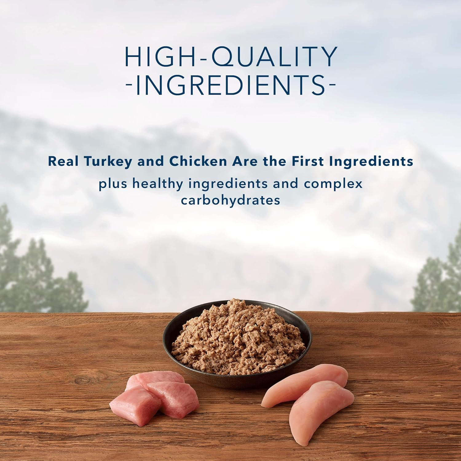 Wilderness Adult Wet Dog Food, Healthy Weight, High-Protein and Grain-Free, Turkey & Chicken Recipe, 12.5-Oz. Can - Image 3