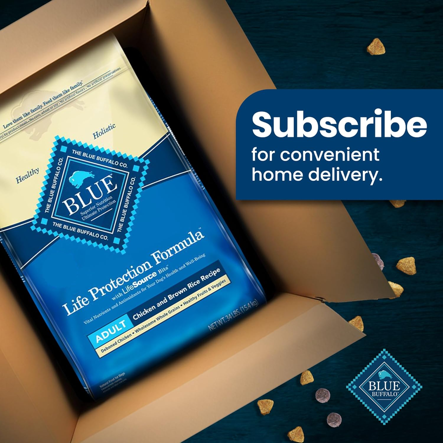 Life Protection Formula Natural Adult Dry Dog Food, Chicken and Brown Rice 5-Lb Trial Size Bag - Image 12