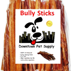 Bully Sticks for Dogs - Natural 6 Inch Beef Chews, Odor-Free & Rawhide-Free, Long Lasting Dog Treats for Aggressive Chewers - Healthy, Safe & Delicious Chews Dogs Love (10 Pack)