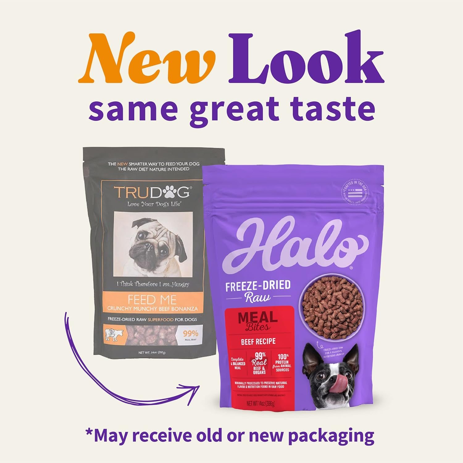 Freeze Dried Raw Dog Food, Beef Recipe, 100% Protein Source, Real Meat for Natural Energy, Meal Bites, 14 Oz Bag - Image 2