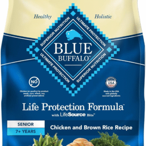 Life Protection Formula Senior Dry Dog Food, Supports Joint Health and Mobility, Made with Natural Ingredients, Chicken & Brown Rice Recipe, 15-Lb. Bag