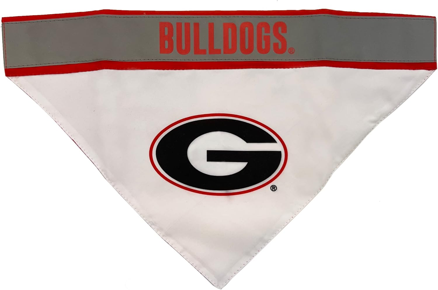 NCAA Goergia Bulldogs TIE Bandana, Large/X-Large. Dog Football Reflective Bandana Scarf Bib for Pet, Cat, or Dog. the Ultimate Game-Day, Party Bandana - Image 3