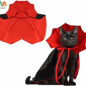 Halloween Cat Vampire Cloak Costume Halloween Adjustable Pet Cape Costume Clothes,Pet Accessories Costume Outfit Decor Cowl