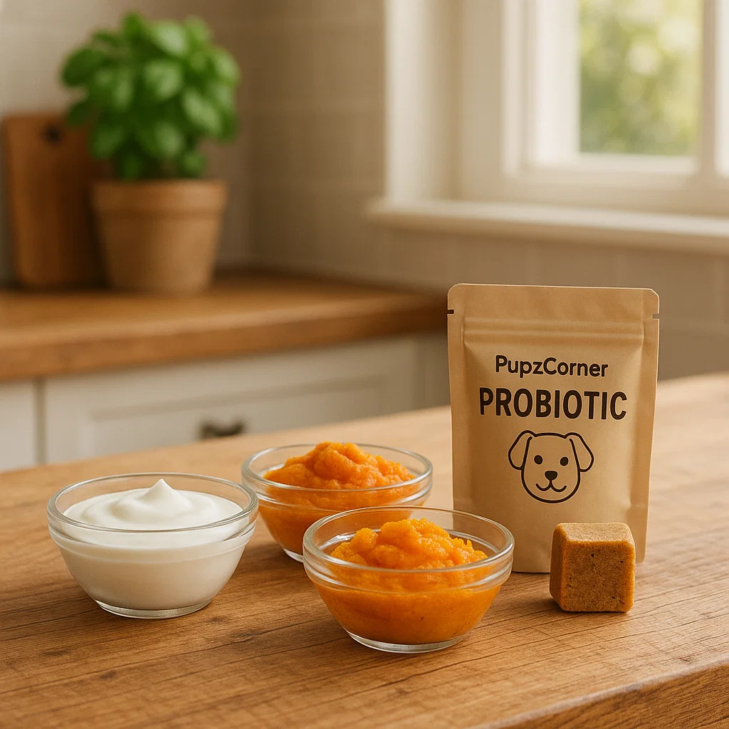 yogurt and pumpkin for dogs